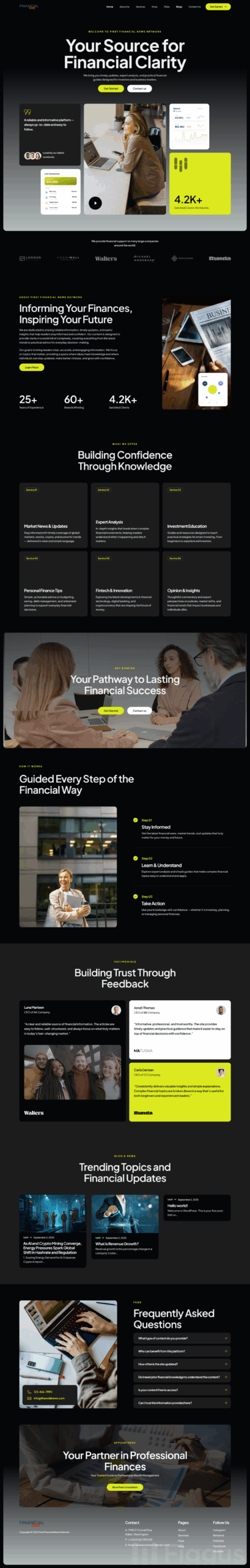 First Financial News Network